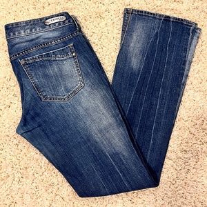Express Barely Boot Jeans